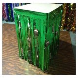 Green Metallic Fringe Tinsel T