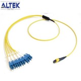 Yellow 12F MPO LC Fiber Optic