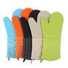 Silicone Dot Printed Heatproof Kitchen Oven Mitts