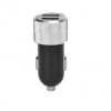 Mini Dual Mobile USB Car Charger Aluminum Alloy Material 24.5g Weight