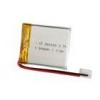 Small Lipo 3.7 V 300mah Rechargeable Battery Pack 500 Times Cycle Life , 343035