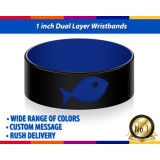 1 Inch Dual Layer Wristbands I