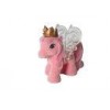 Pink Soft PVC Mini Capsule Toy Capsule Pony With Clear Wing 3cm Height