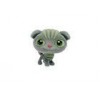Environmental PVC Cute Flocked Animal Toys Decorative For 3 Years Old Kids