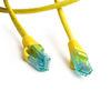 Switch Router Modem 2m Yellow Lan Cable /  Network Patch Cable For Departments