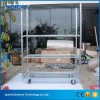 High quality flower pot display transportation cart flower trolley