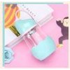Cute PP Lid Baby Milk Bottle Glass , Pink Feeding Bottles For Babies LW-D043
