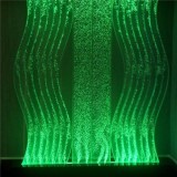 Colorful LED Light Cruve Water