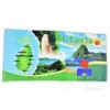Plain Style Custom Printed Beach Towels For Gifts / Sports 350gsm