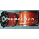 Colort Plastic Steel Wire Rope