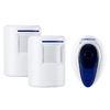 Home Motion Sensor Alarm Wireless Battery Powered Doorbell Strong Flash