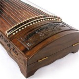 Ancient Nanmu Guzheng Carved W