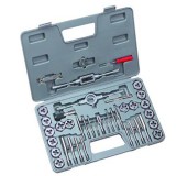 40 Pcs SAE Tap And Die Set,All