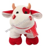 Cow Stuffed Plush Animal Toy W