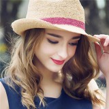 Summer Hats Raffia Straw Hat F