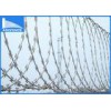 Flat Wrap Razor Fence Wire , Razor Barbed Tape Wire With 400 - 900mm Coil Diameter