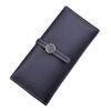 Women PU Leather Money Clip Wallet Durable Hardware Buckle With Polyester Lining Material