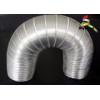 6 Inch Flexible Semi Rigid Aluminum Duct Silver Round For Hydroponic System