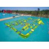 Amusement Inflatable Water Park Rides Water Theme Floating Inflatable Aqua Park