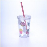 Double Wall Plastic Cold Cup W