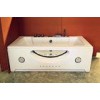 Double Jacuzzi Whirlpool Bath Tub Small Deep Soaking Tub Computer Control Ss Support