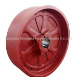 Ductile iron flywheel with san