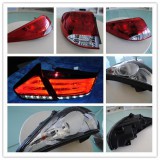 CNC Machined Car Light Plastic