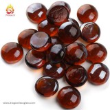 Amber Luster Fire Glass Drops