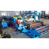 Carriage steel floor plate forming machine