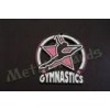 Girls Dye Black Plating Gymnastics Medals , Metal Custom Design Medals