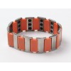 B-007 china factory custom bracelet cheap bracelet titanium steel bracelet health care
