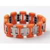 B-013 High Quality Fashion Jewelry Wholesale Stamping Steel Titanium Bracelet For Health
