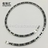N-017 Latest Design New Jewelry Products Custom Logo Jewel Titanium Magnetic Necklace Jewelry