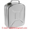 Bidon aluminum à carburant et eau jerrican avec bouchon vissable 20l