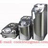 Jerrycan en inox homologué ADR pour le transport routier jeep bidon