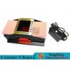 Black Color Durable Mechanical Card Shuffler Humane Design With Metal Materials