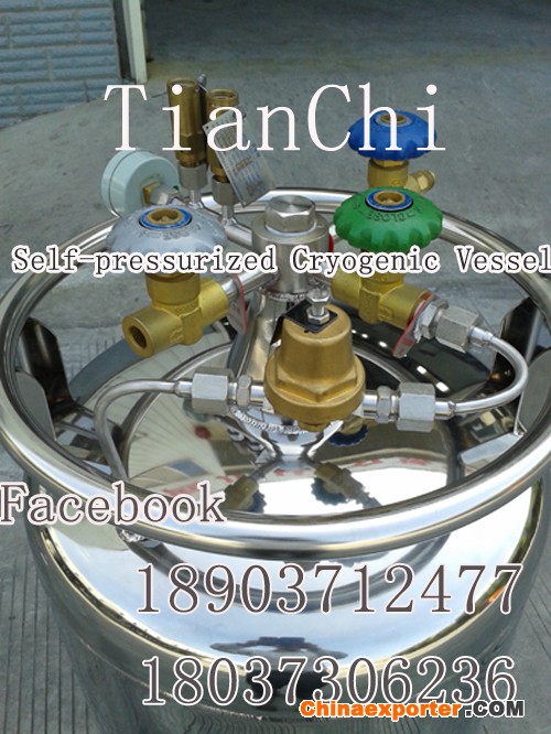 TIANCHI YDZ-15 factory price self-pressurized cryogenic vessel in NZ
