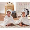 100% Polyester Double Side Soft Embroidered Baby Blankets Flame Resistant