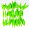 Green Bumpy chenille crafting fluffy tinsel sticks
