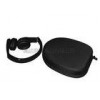 Professional Customized Headphone Carrying Case With Jersey Surface , 220*185*70mm