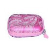 Pink Protective Camera Case PU Surface With Screen Printing Logo , Eco Friendly