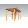 outdoor living wood plastic composite pergola kit / 7mx3m / OLDA-5006