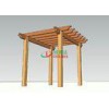 Garden Wood Plastic Composite Pergola 3.35m X 2.8m No Contraction / Expansion