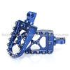 Teeth Replaceable Harley Davidson Parts CNC Billet 7075 Aluminum Foot Pegs Footpegs