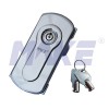 Vending Machine Lock, Zinc Alloy, Brass, L Pop-out Handle Operation