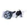 Zinc Alloy, Brass Vending Lock, Shiny Chrome, Spindle with Inner Thread