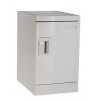 Nine Tier ABS Plastic Shoes Locker, Strong Lockset for Security