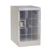 ABS Plastic Office Locker, Nine Tier, Multiple Locking Options