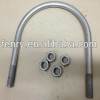 U type alloy steel fastener bolt and nuts