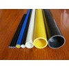 Pultruded fiberglass tube and pultruded FRP poles